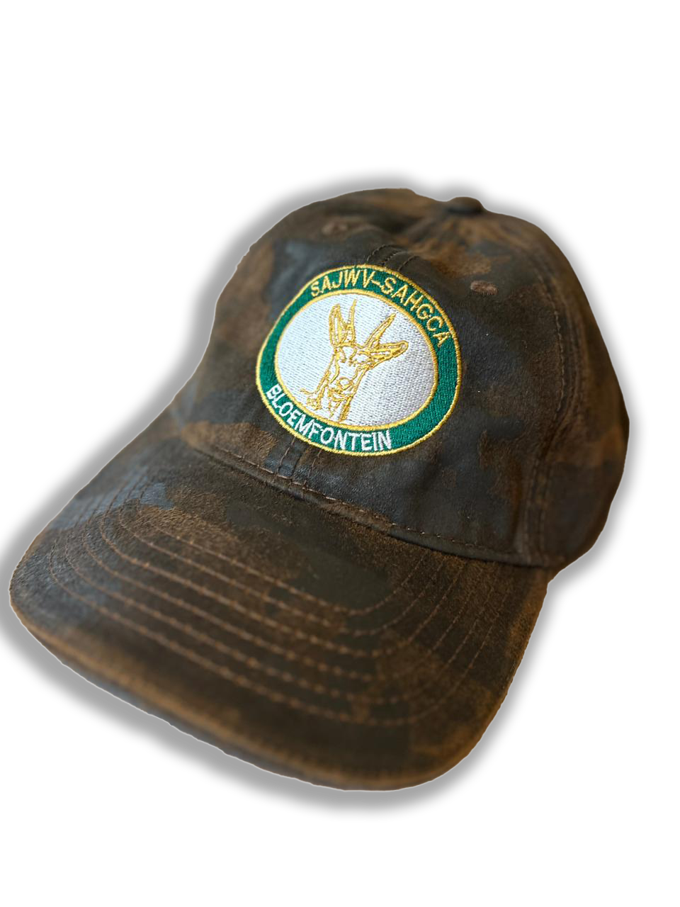 Bruin Pet/ Brown Cap (Oil skin)